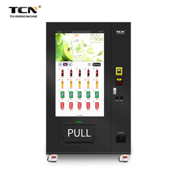 24 hours self-service healthy food vending machine